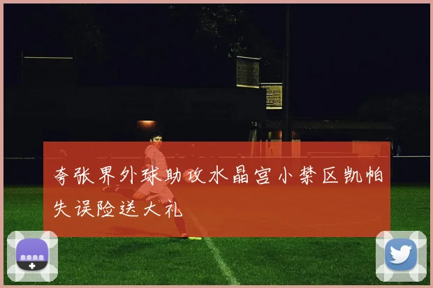 夸张界外球助攻水晶宫小禁区凯帕失误险送大礼